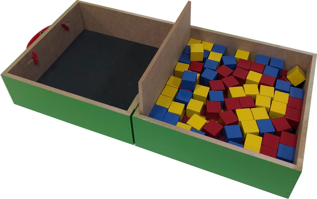 Box and Block Test Accsim - Verde